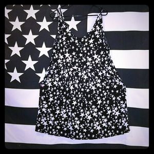 Plus size star skater dress